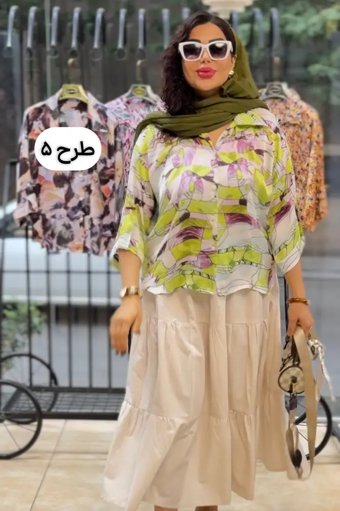 شومیز آبرنگی
